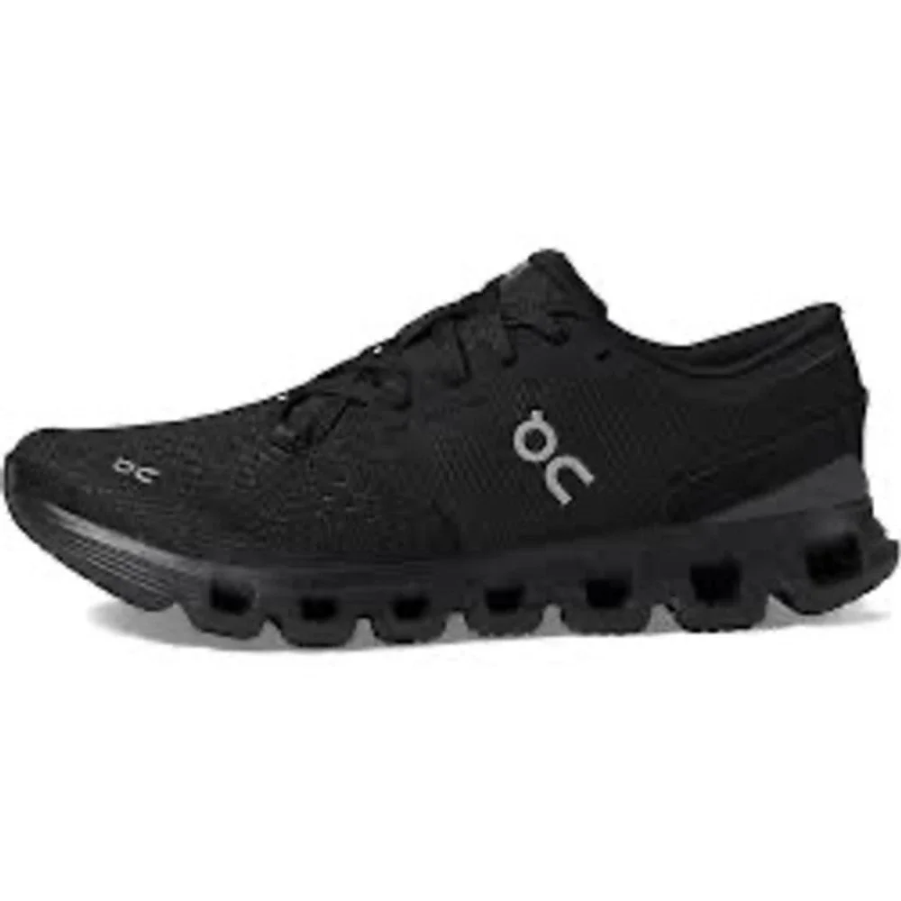On Cloud X Running Shoes Women 9.5 Black Excellent Lightweight Training Sneakers
